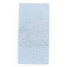 Rectangular Carrara White Royale Marble slab 12x24 polished or honed finish