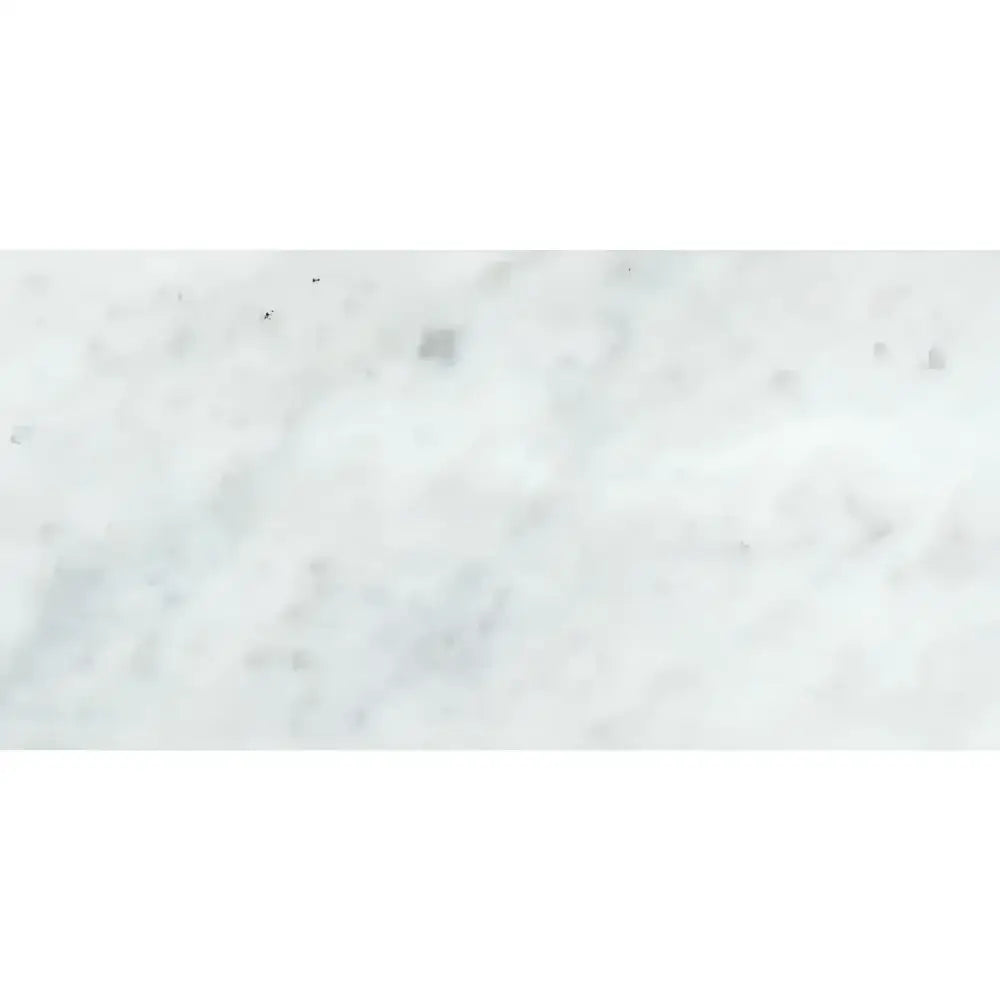 Carrara White Royale marble texture in 12X24 polished or honed finish