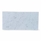 Rectangular White Marble Slab from Carrara White Royale featuring polished or honed finish
