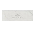 Rectangular Carrara White Royale Marble tile 2x8 polished or honed for flooring