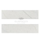 Carrara White Royale white marble tiles 2x8 polished or honed for elegant flooring