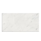 Rectangular white marble tile from Carrara White Royale Marble 3X6 polished or honed