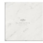 White marble square tile from Carrara White Royale Marble 3x6 polished or honed