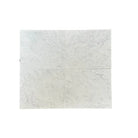 Square Carrara White Royale marble tiles arranged in a stylish pattern