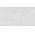 Carrara White Royale White Marble 4X12 Subway Tile polished or honed