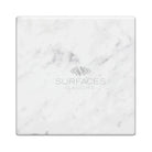 Square Carrara White Royale Marble slab 4x4 tumbled for elegant flooring or accents