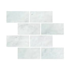 Carrara White Royale White Marble 6x12 polished or honed brick tiles