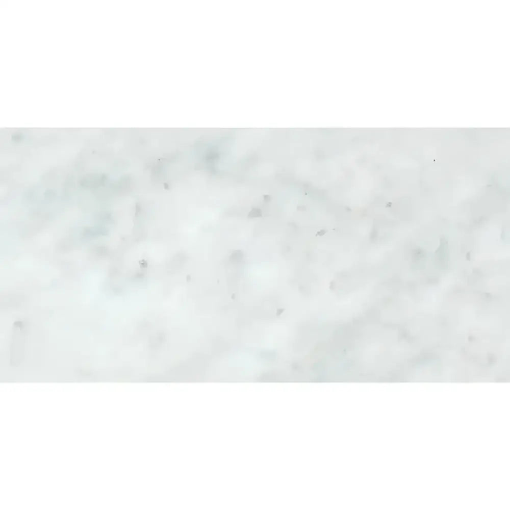 White marble texture for Carrara White Royale 6x12 polished or honed tile
