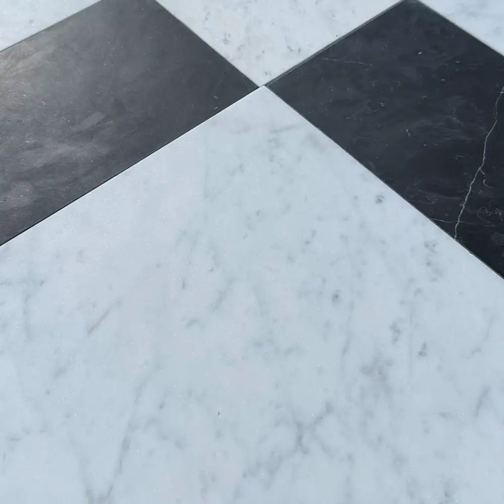Castello in Nero Marquina Prestige | Carrara White Royale-American Stone