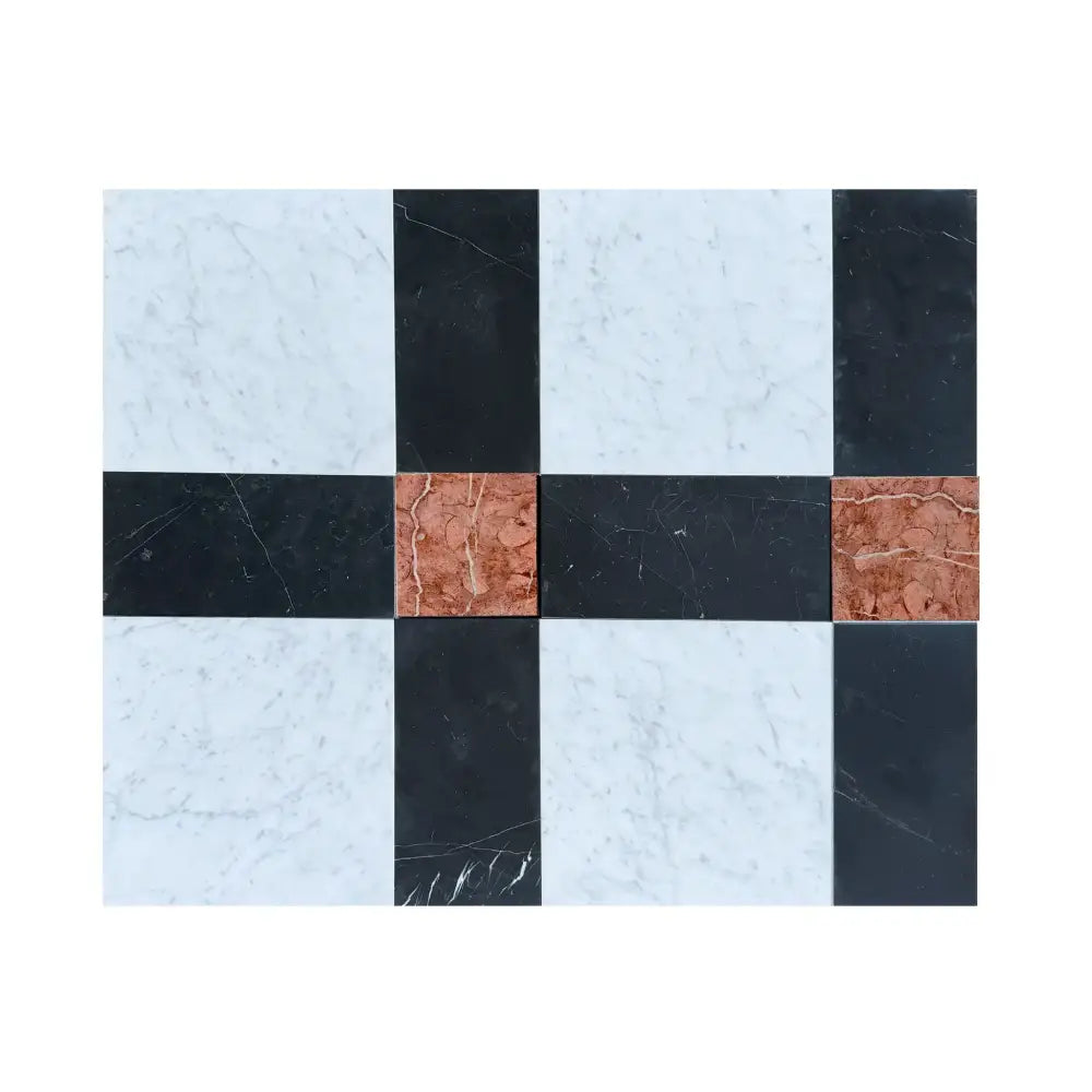Castello in Nero Marquina Prestige | Carrara White Royale-American Stone