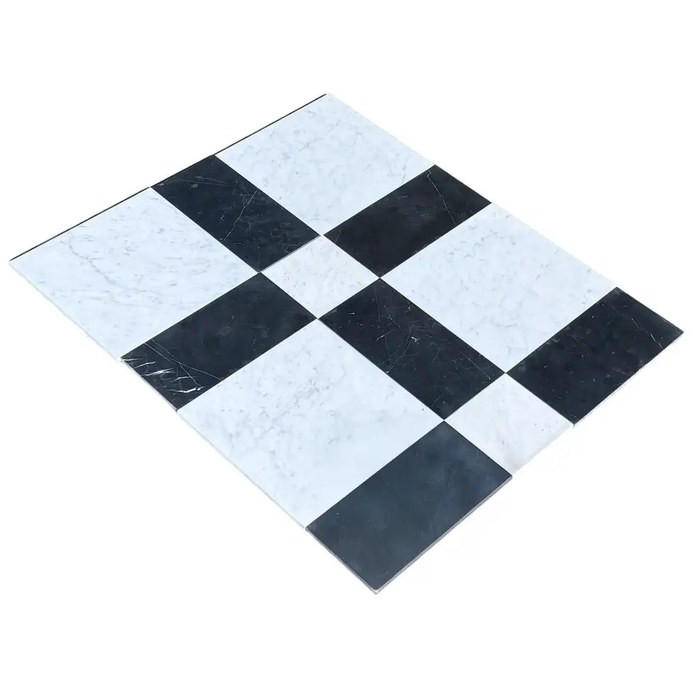 Castello in Nero Marquina Prestige | Carrara White Royale-American Stone
