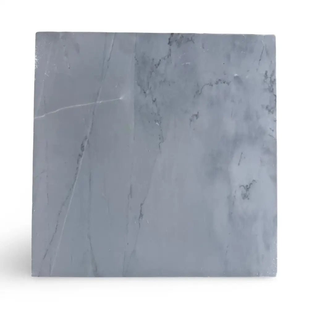 Square marble tile from Checkerboard Bardiglio Prime and Crema Marfil Select 18X18 Set