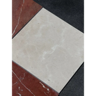 Square marble tile from Checkerboard Rojo Alicante Select and Crema Marfil Set