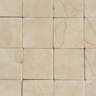 Beige marble tile pattern for Crema Marfil Select 3x3 Tumbled product display