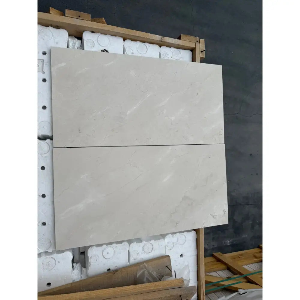 Beige Crema Marfil Select Marble 12X24 tiles polished or honed for elegant flooring