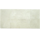 Off-white rectangular Crema Marfil Select Marble tiles 18x18 polished or honed