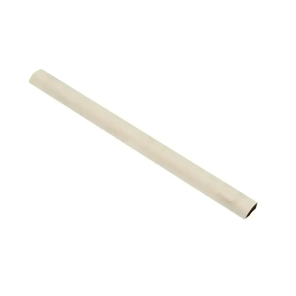 Off-white cylindrical tube for Crema Marfil Select Marble quarter-round trim