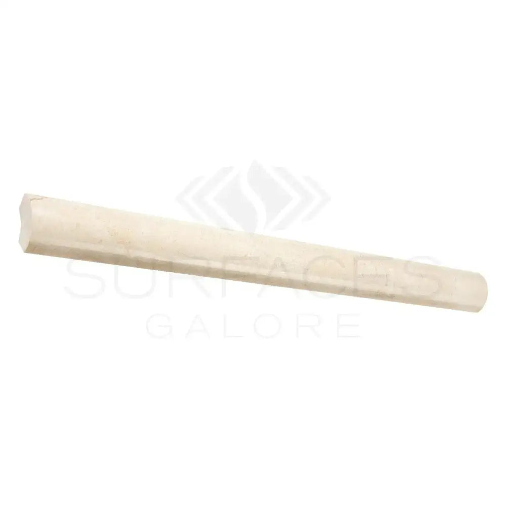 Crema Marfil Select Marble 1X12 Quarter-Round Trim Liner-American Stone