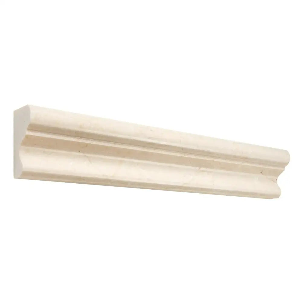 Crema Marfil Select Marble 2X12 Crown (Mercer) Molding Liner-American Stone