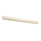 Beige wooden molding for Crema Marfil Select Marble 3/4X12 bullnose liner