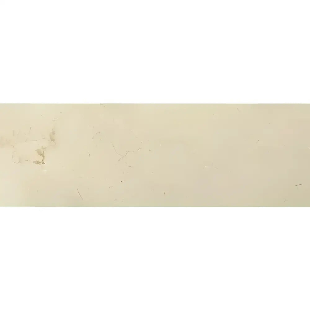 Rectangular beige Crema Marfil Select Marble slab 4x12 polished or honed