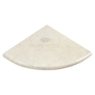 Crema Marfil Select Marble Shower Corner Shelf with rounded edge for elegant bathroom storage