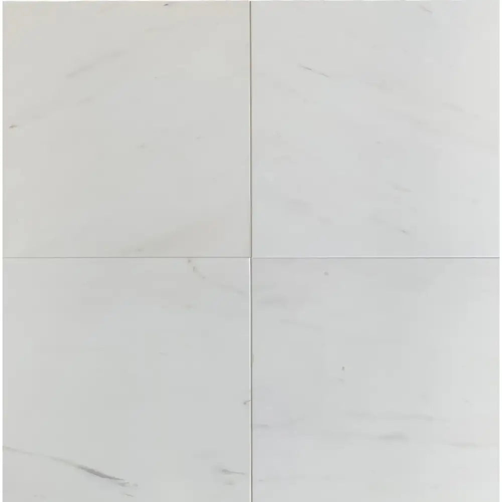 White marble tile arrangement of Dolomite Prestige 10-inch hexagon mosaic for elegant flooring