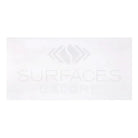 White rectangular sample of Dolomite Prestige White Dolomite 12x24 polished or honed marble