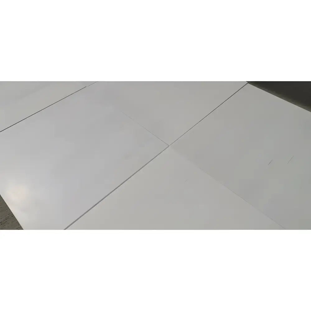 White rectangular Dolomite Prestige marble floor tiles 18x18 polished or honed