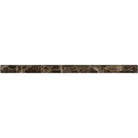 Emperador Dark Oro Marble 3/4X12 Bullnose Liner Polished-American Stone