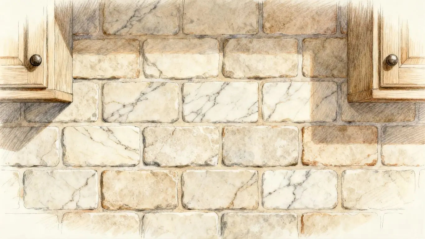 Baldosas de piedra rústica para interiores del hogar