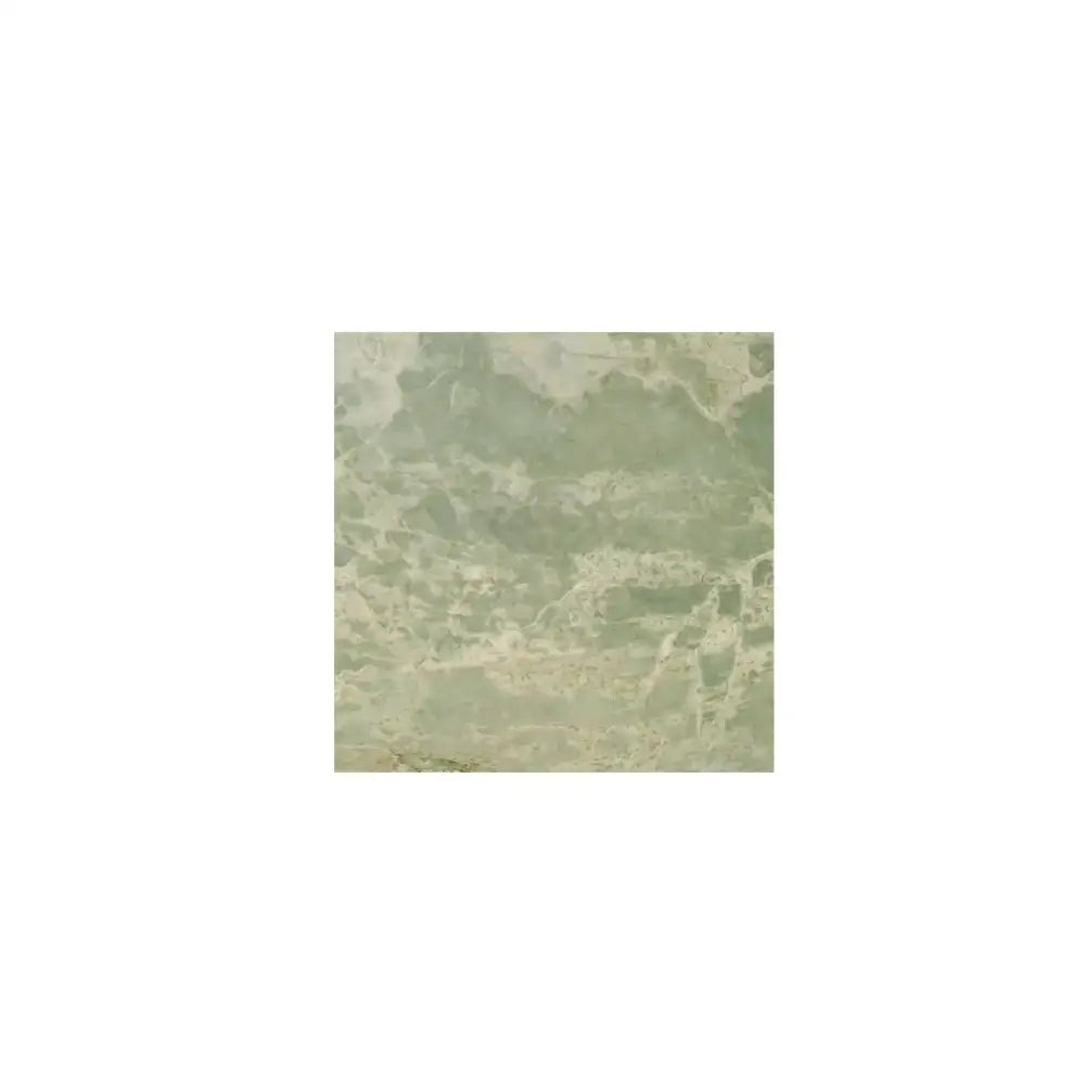 Green and white marbled tile from Ming Green Prestige 12X12 Marble collection