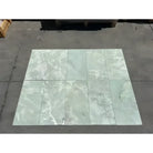 Green marble tiles from Ming Green Prestige 12X12 polished or honed product
