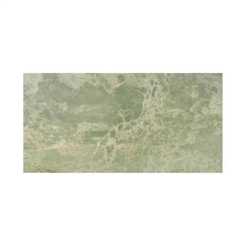 Green marble slab from Ming Green Prestige 12x24 polished or honed product display