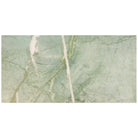 Green marble slab with white veining for Ming Green Prestige 12X24 Marble