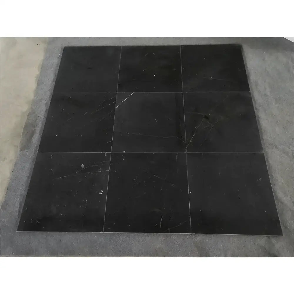 Nero Marquina Prestige/Black 1X2 Brick Marble Mosaic Split-Faced-American Stone