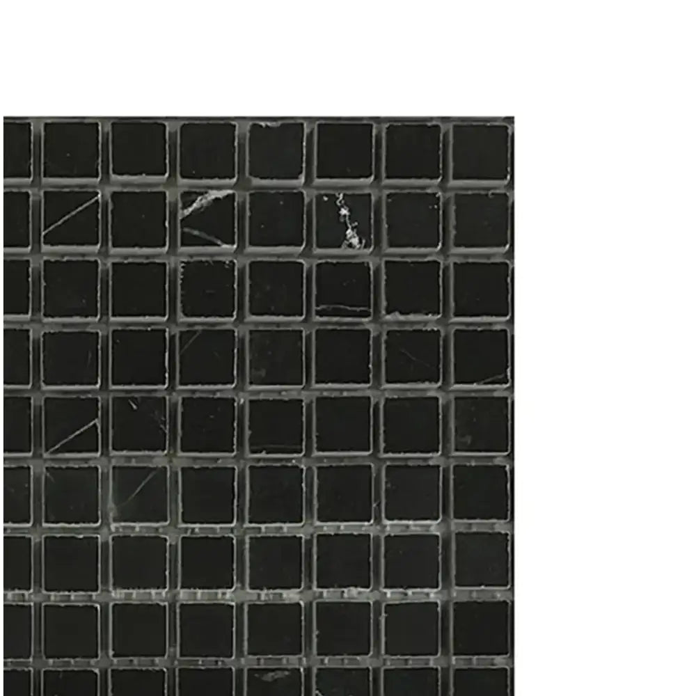 Nero Marquina Prestige/Black 5/8X5/8 Marble Mosaic-American Stone
