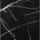 Black marble with white veining in Nero Marquina 12X12 Polished or Honed finish