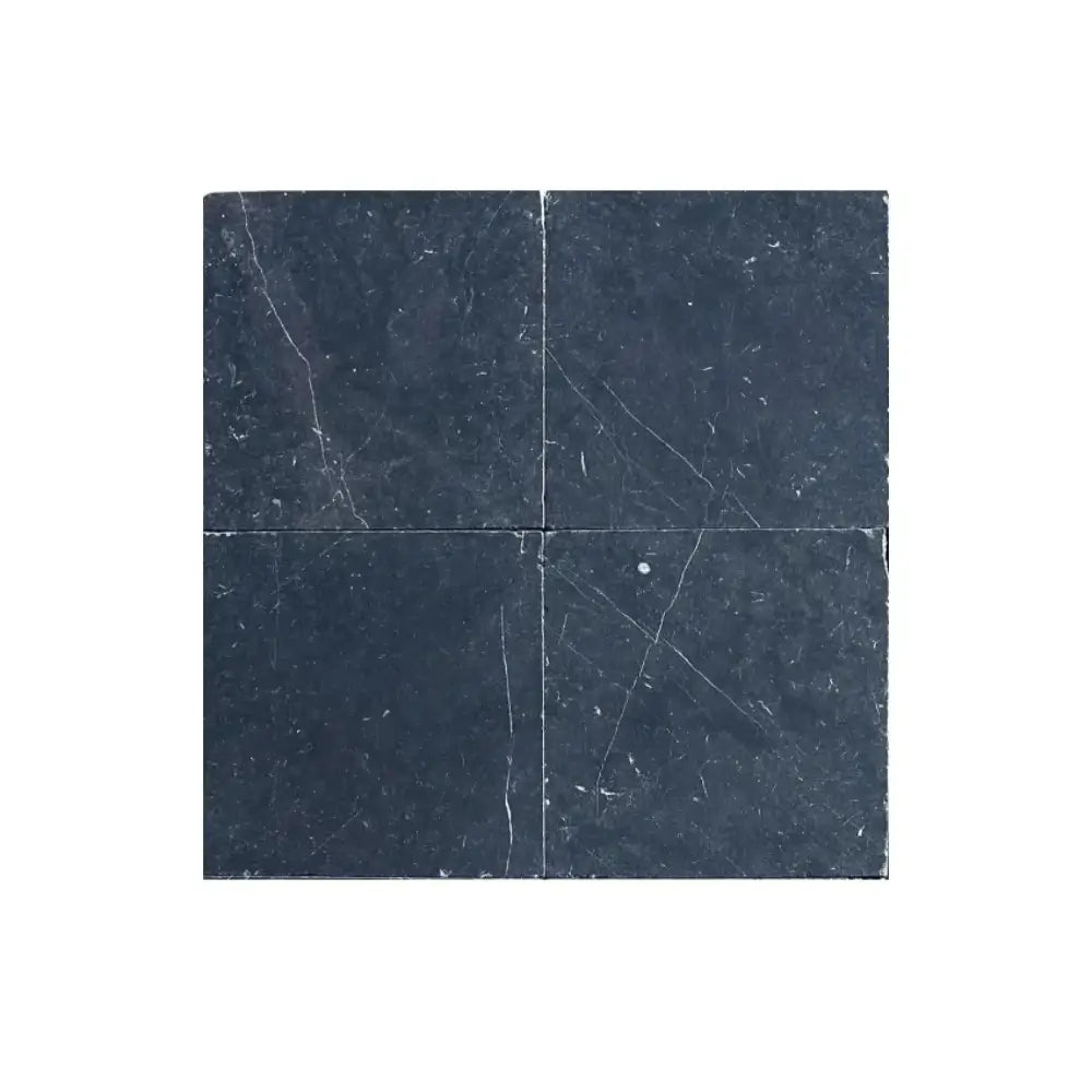 Nero Marquina Prestige (Black) Marble 12X12 Tumbled-American Stone