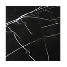 Nero Marquina Black Marble with white veins in a polished or honed finish
