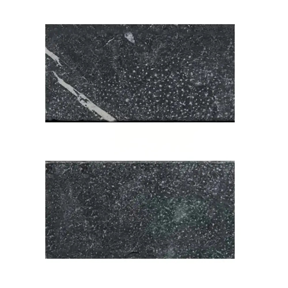 Nero Marquina Prestige / Black Marble 3X6 Tumbled-American Stone