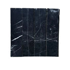 Nero Marquina Prestige Marble 3x12 black tiles with striking white veining for elegant surfaces