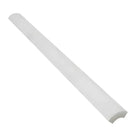 White curved-edge quarter-round trim piece from Oriental Aurora Asian Statuary collection