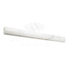 White rectangular molding from Oriental White Aurora Asian Statuary Quarter-Round Trim