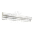 White marble decorative molding from Oriental White Aurora Asian Statuary 2X12 OG-1