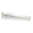 White marble decorative molding from Oriental White Aurora Asian Statuary 2X12 OG-1