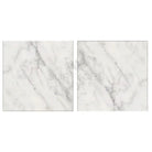 Square Oriental White Aurora Asian Statuary Marble tiles 12x12 polished or honed