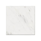 Square marble tile from Oriental White Aurora Asian Statuary Marble 12x12 polished