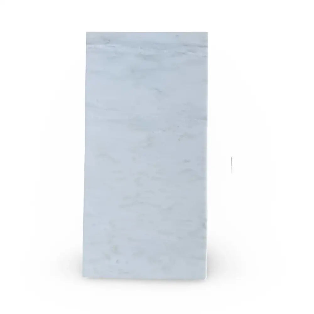 Rectangular Oriental White Aurora White Aurora Asian Statuary Marble slab for flooring or walls