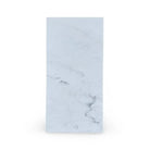 Rectangular Oriental White Aurora Asian Statuary Marble slab polished or honed 12x24